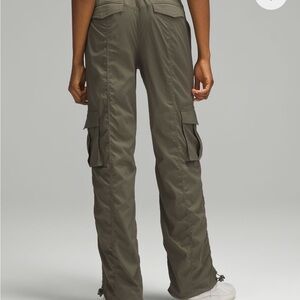 Lululemon Dance Studio Relaxed-Fit Mid-Rise Cargo Pant (Army Green)